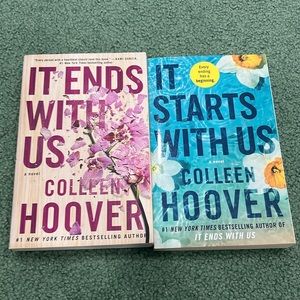 It Ends With Us and It Starts With Us by Colleen Hoover